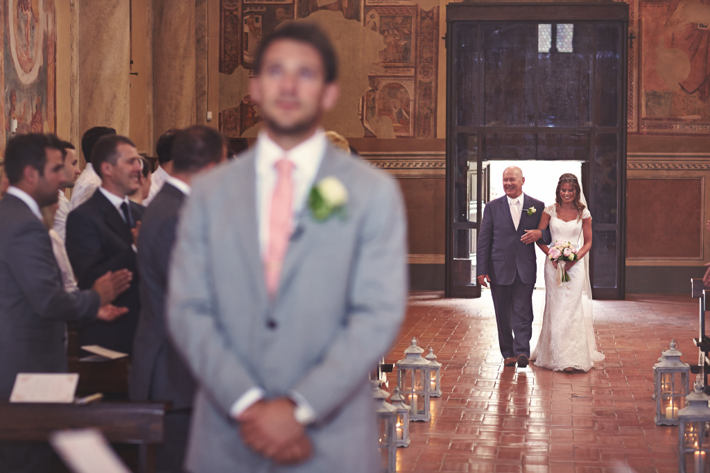 Here comes the bride