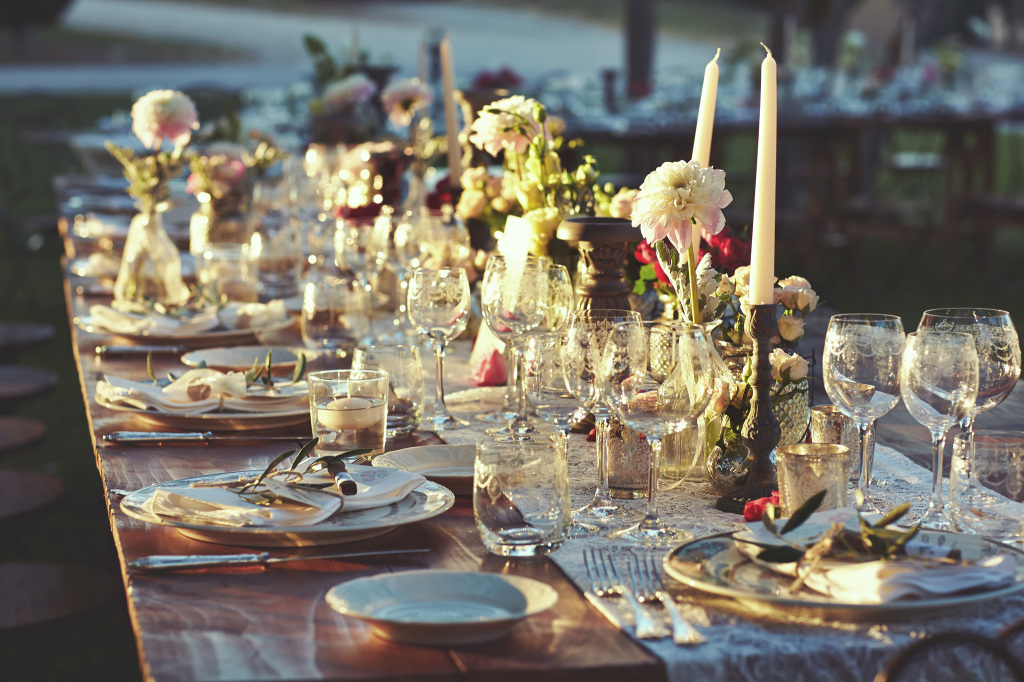 Tuscan wedding flowers