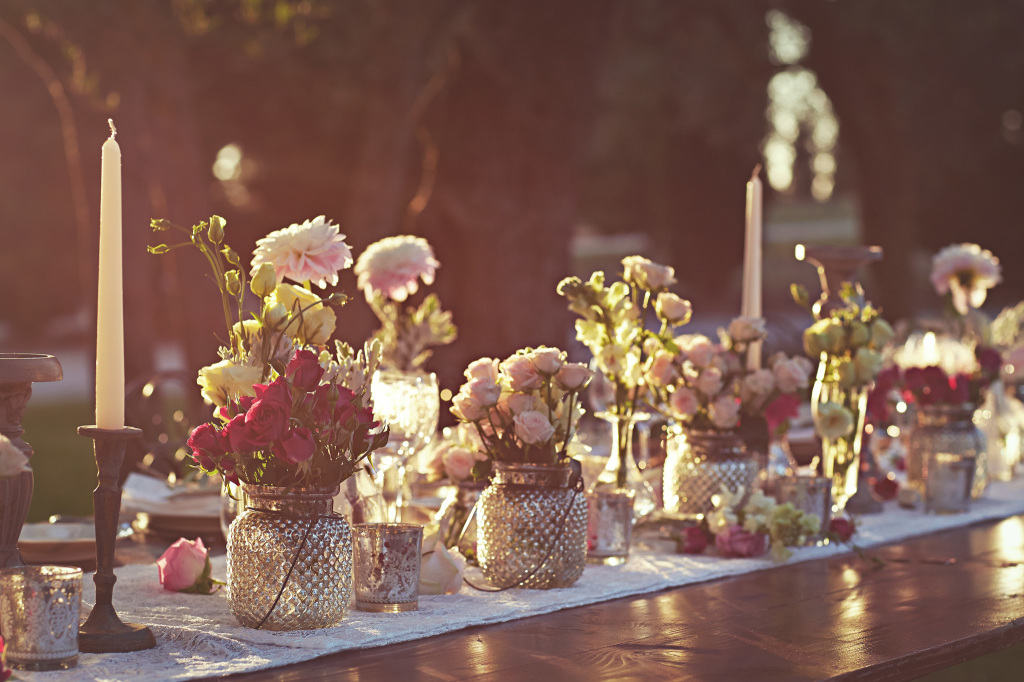 Wedding floral decorations