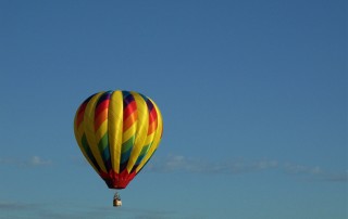 Hot air balloon ride in Tuscany