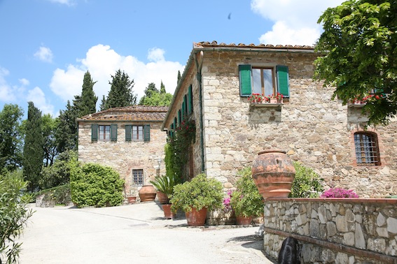 ustic farm in Chianti region