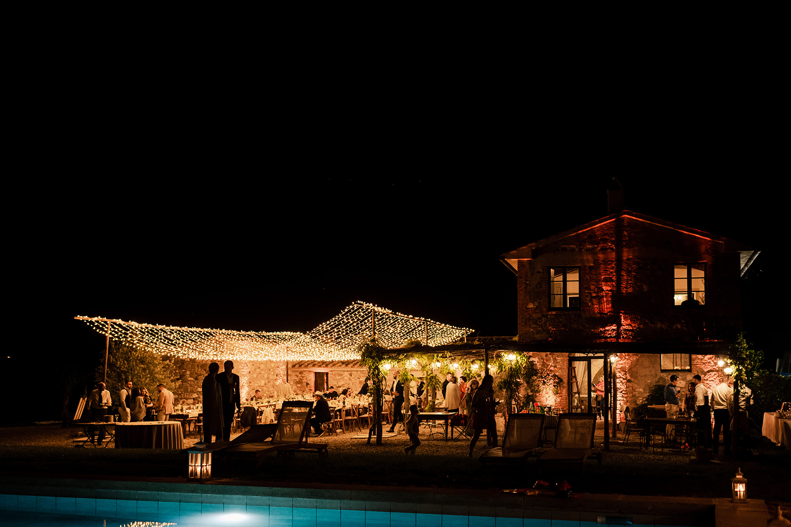 Wedding illumination Val Dorcia