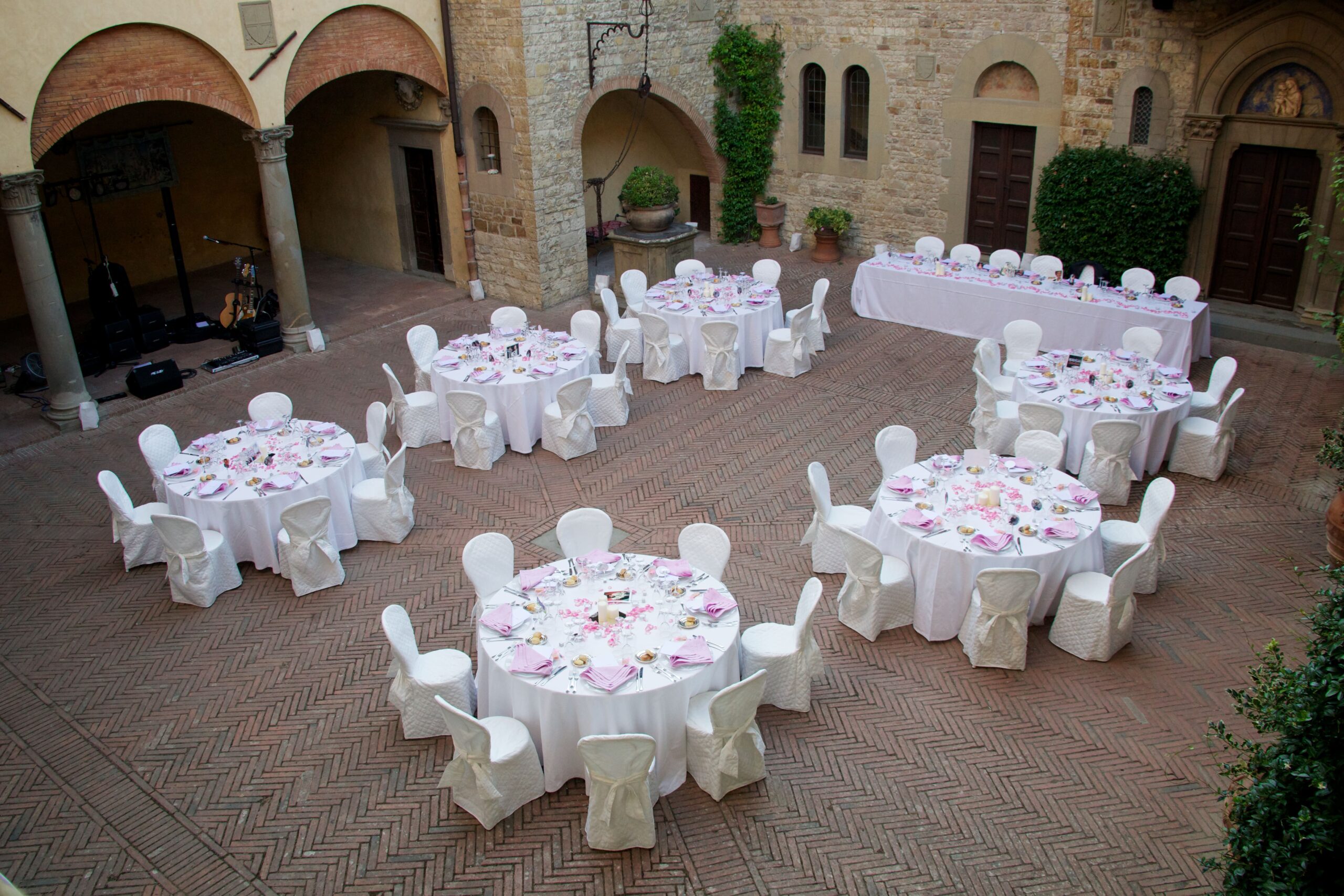 Castle courtayrd set up