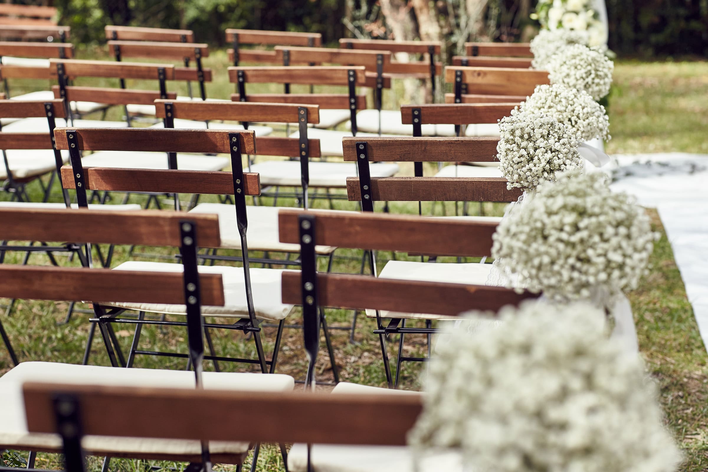 Ceremony chairs