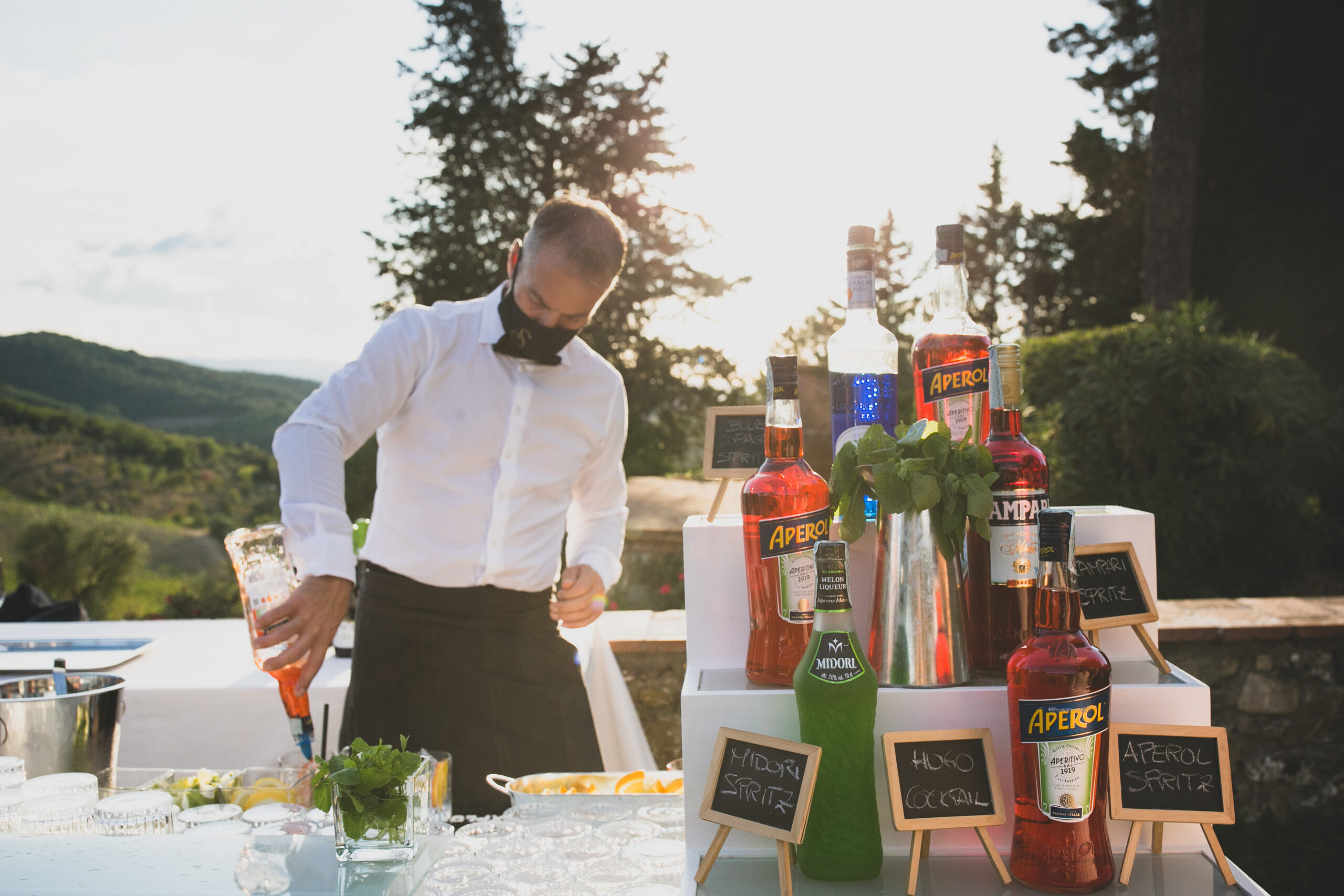 Covid time barman