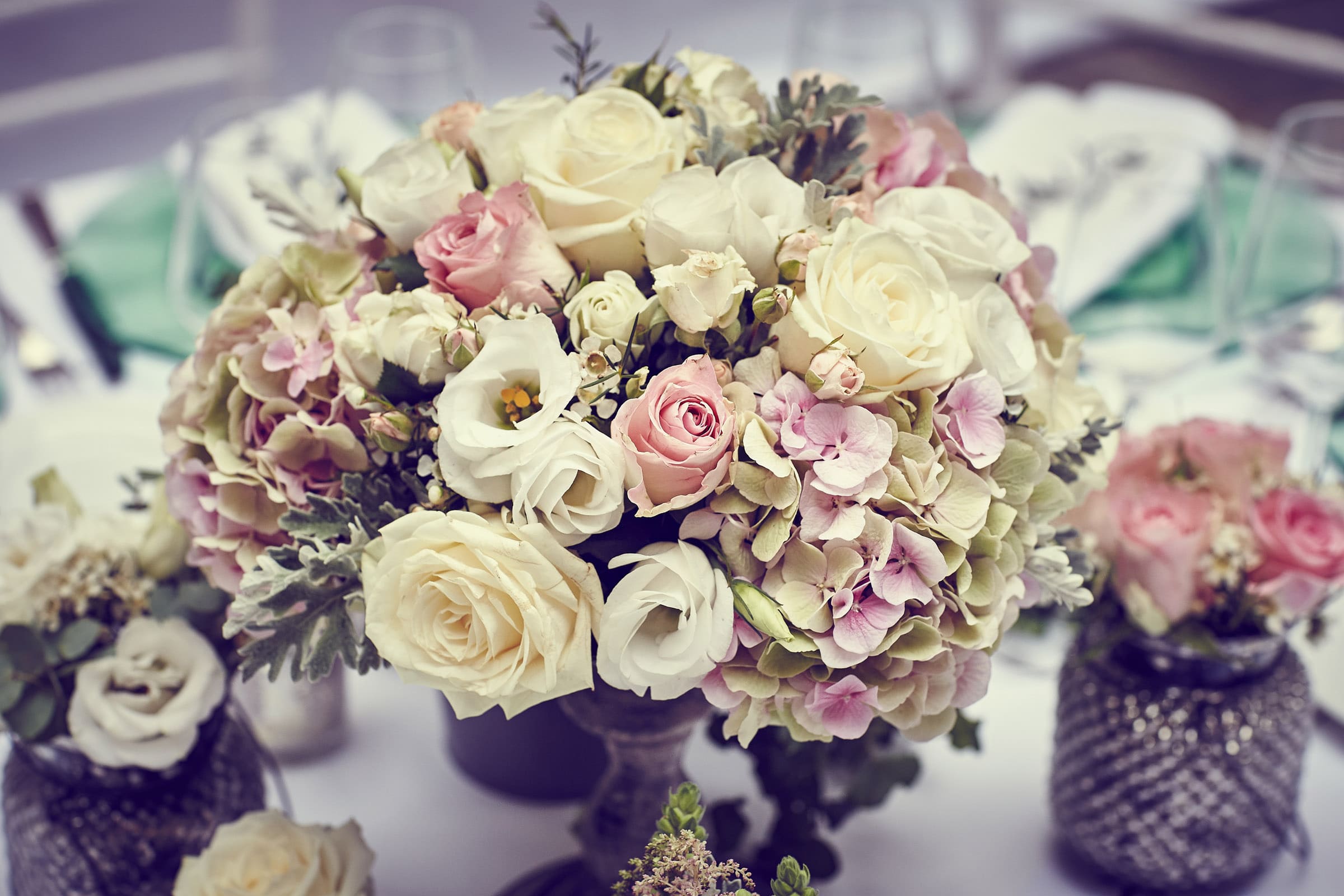 Wedding table decor